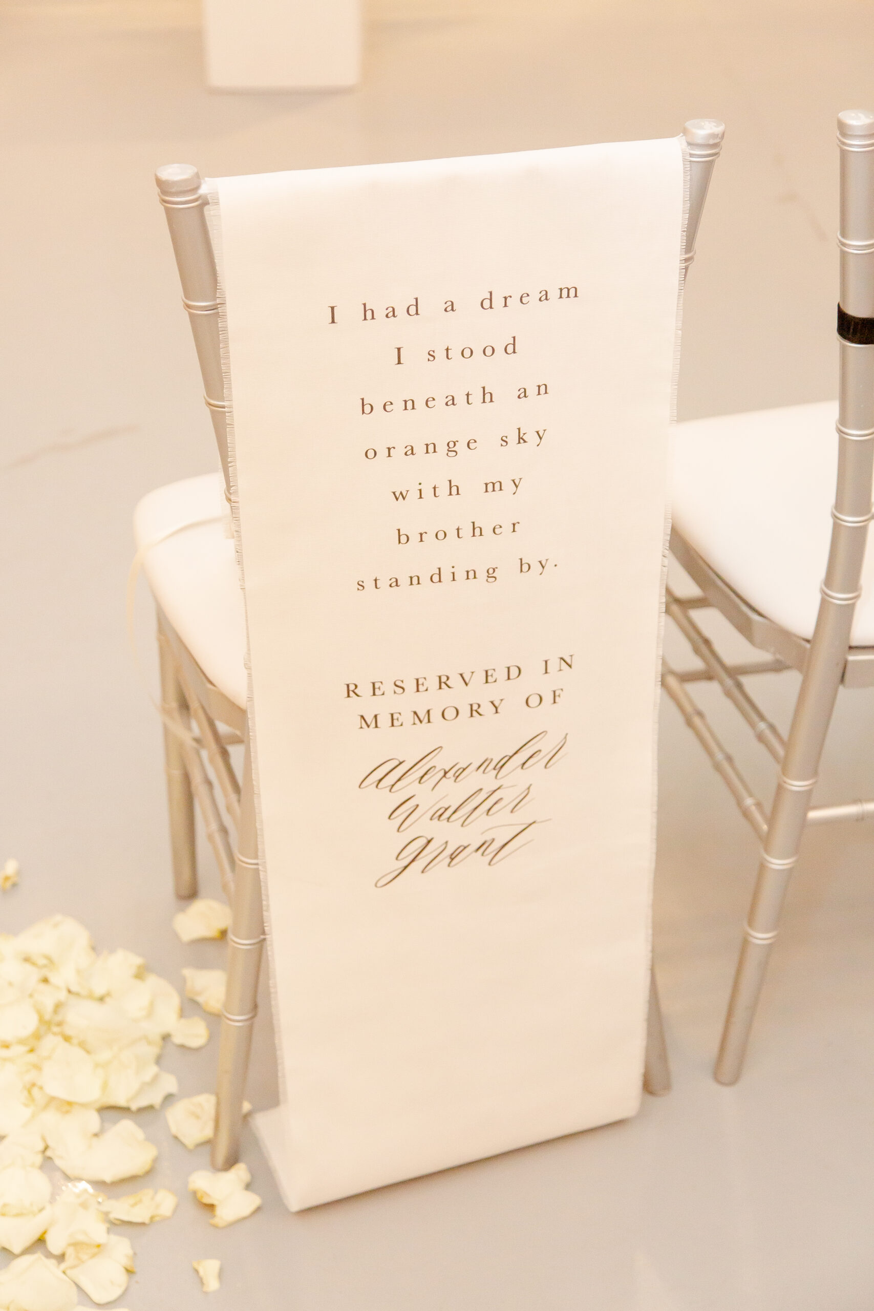 Linen Memory Sign - Image 5